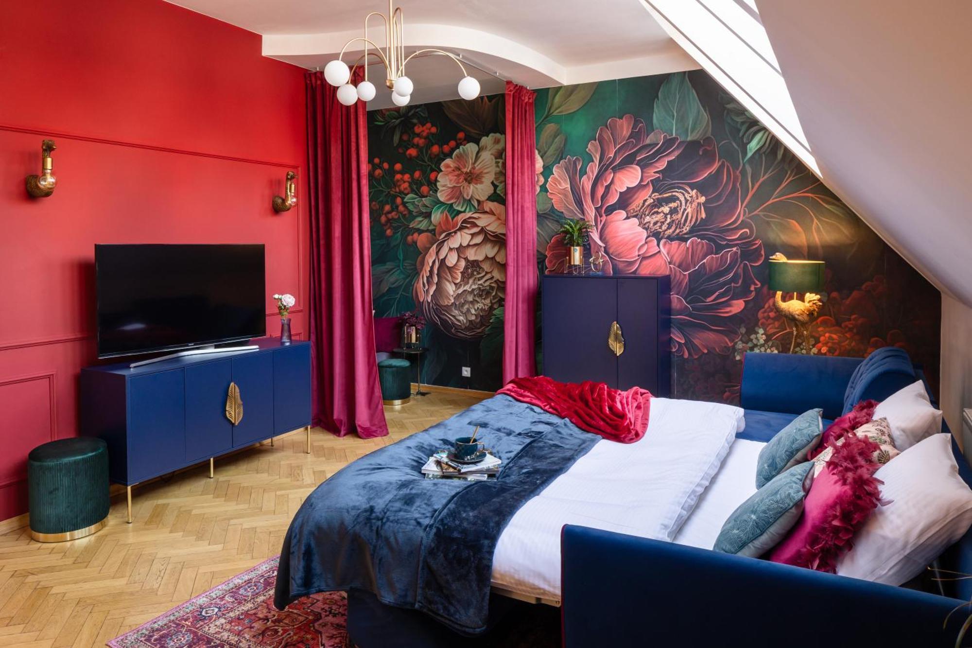 Decadent Art Deco Balcony Apartment In Old Town ปราก ภายนอก รูปภาพ
